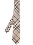 Burberry Checked Tie - Multicolour