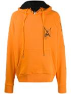 Mjb Contrast Lining Hoodie - Orange