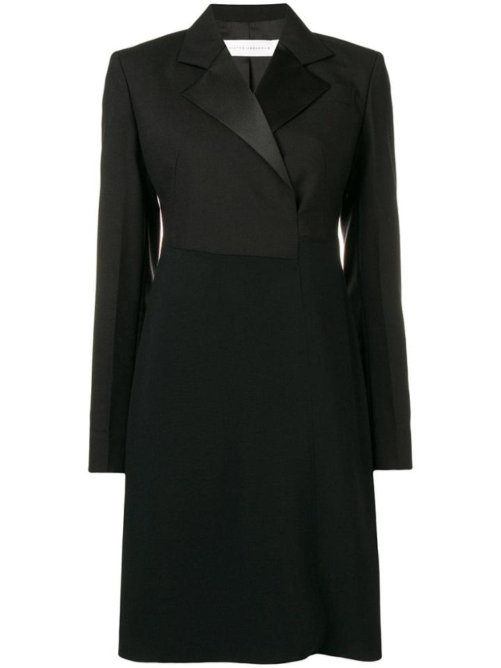 Victoria Beckham Suit Jacket Dress - Black