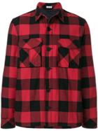 Tomas Maier Chequer Plaid Field Jacket - Red