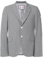 Moncler Slim-fit Button Blazer - Grey