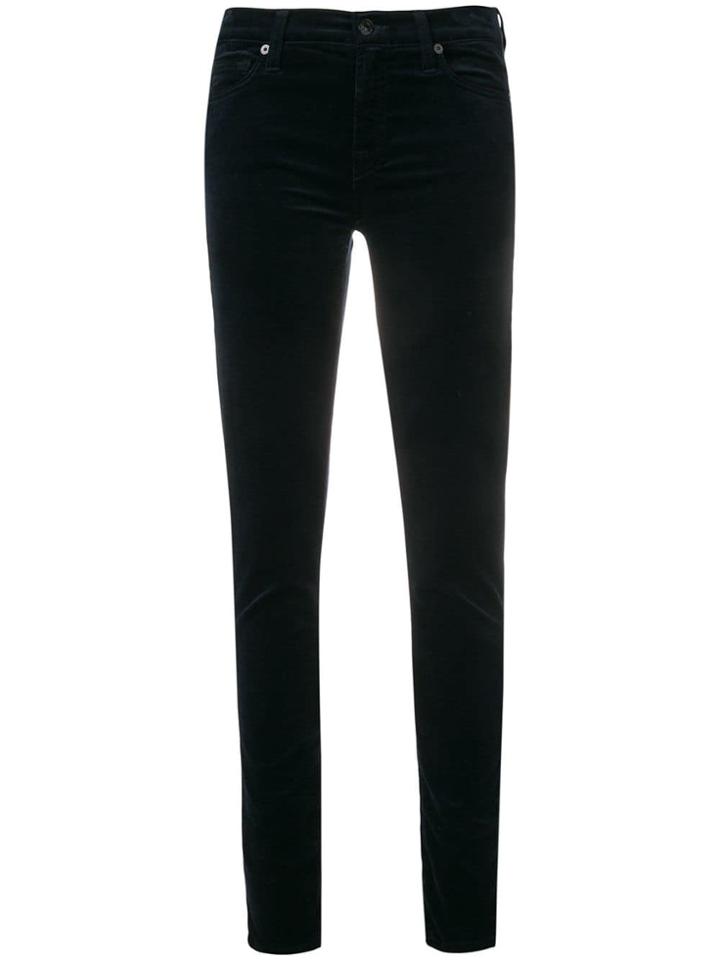7 For All Mankind Slim-fitted Trousers - Blue