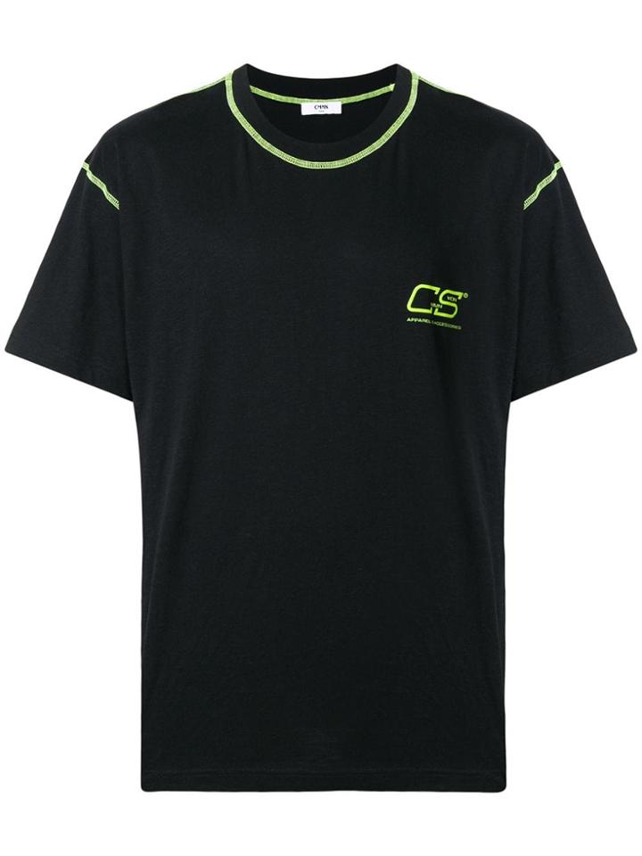 Cmmn Swdn Logo Print T-shirt - Black