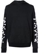 Amiri Sleeve Detail Hoodie - Black