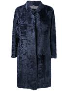 Liska Fur Coat - Blue