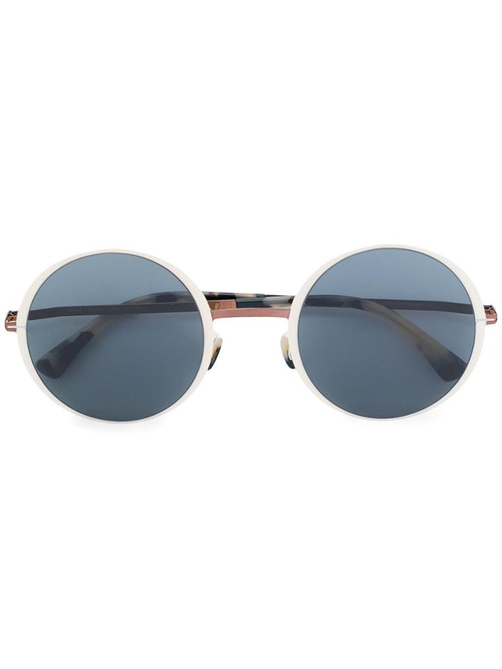 Mykita Round Sunglasses - White
