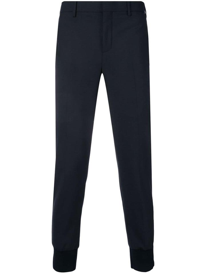 Neil Barrett Tapered Classic Trousers - Blue