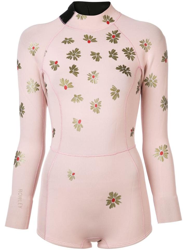 Cynthia Rowley Floral Wetsuit - Pink