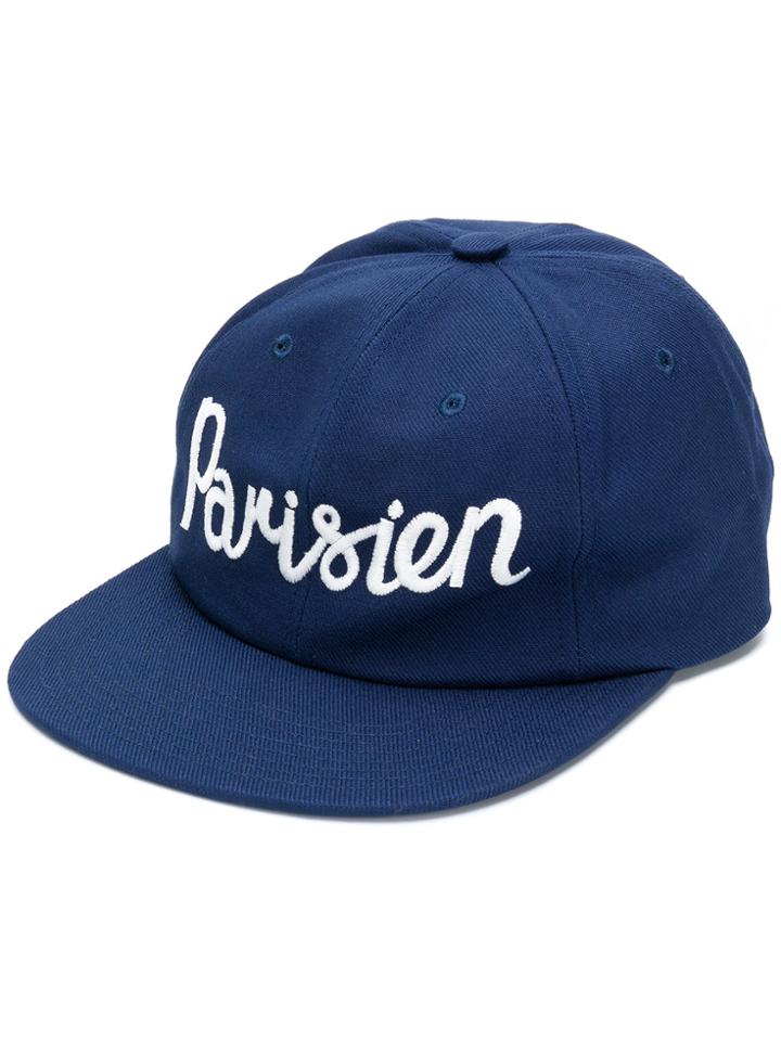 Maison Kitsuné Parisien Cap - Blue