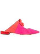 Alexandre Birman Colour-block Mules - Pink