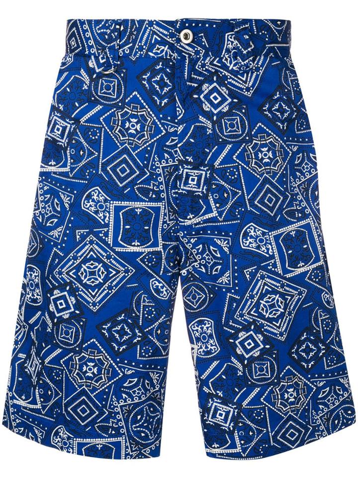 Diesel Skater-style Shorts - Blue