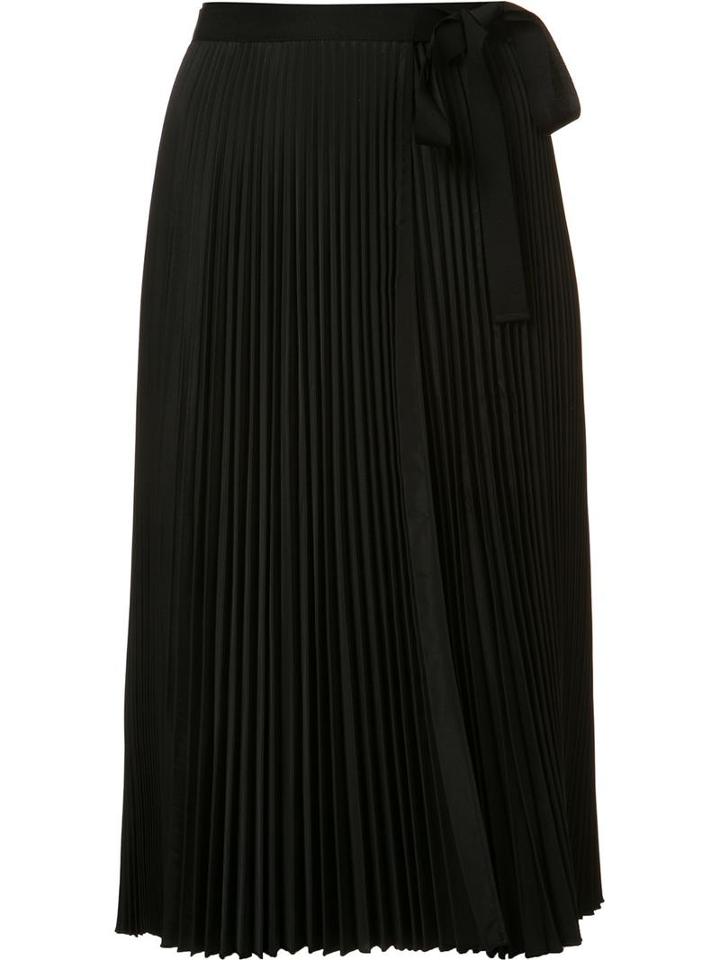 Tome 'pleated Wrap' Skirt, Women's, Size: Small, Blue, Polyester