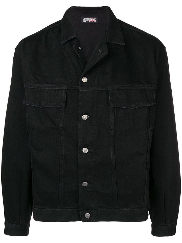 Represent Denim Jacket - Black