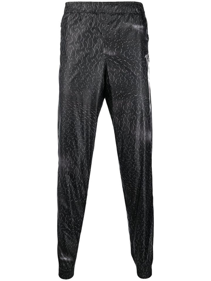 Cottweiler Monogram Track Pants - Black