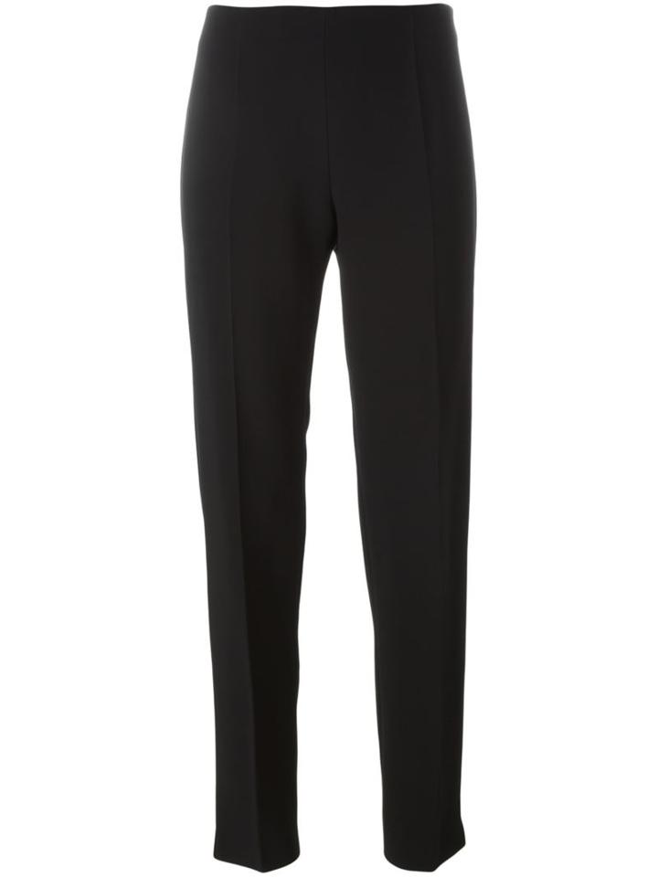 Antonio Berardi Slim Fit Trousers, Women's, Size: 42, Black, Rayon/spandex/elastane