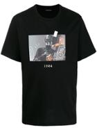 Throwback. Daft Punk Print T-shirt - Black