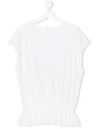 Buho Teen Peasant-style Blouse - White