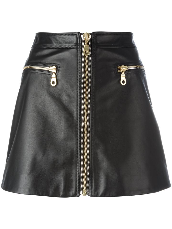 Kenzo Zip Through Skirt - Black