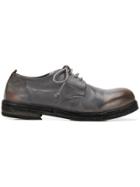 Marsèll Distressed Finish Derby Shoes - Grey
