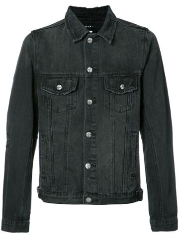 Ksubi Stonewashed Denim Jacket - Black