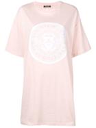 Balmain Oversized Logo T-shirt - Pink