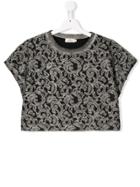 Andorine Lace Top - Grey