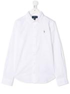 Ralph Lauren Kids Teen Classic Shirt - White