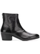 Pantanetti Rear Zip Boots - Black