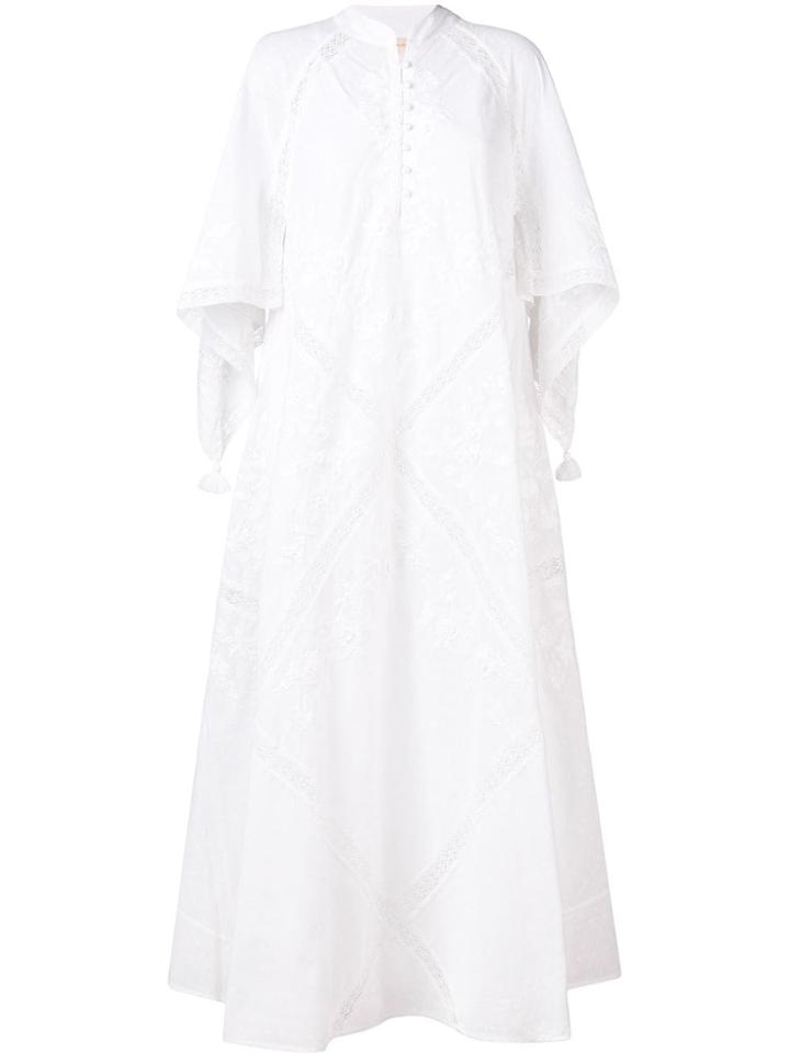 Tory Burch Michaela Caftan Dress - White