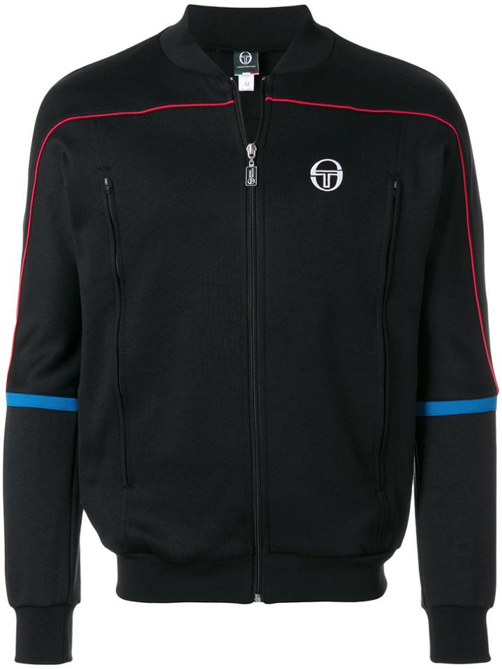 Sergio Tacchini Zipped Sports Jacket - Black