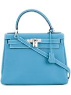 Hermès Vintage Kelly 28 Bag - Blue
