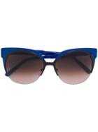 Marni Eyewear Cat Eye Sunglasses - Blue
