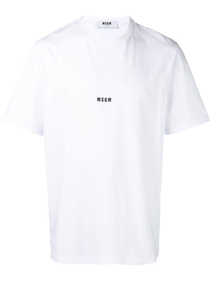 Msgm Basic T-shirt - White