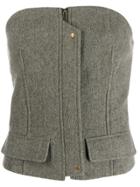 Asai Utility Bustier - Grey