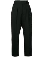 Calvin Klein 205w39nyc High-waist Tailored Trousers - Black