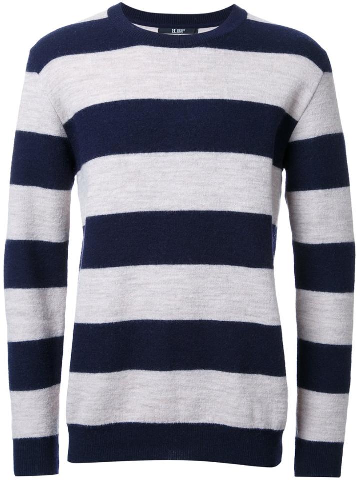 Hl Heddie Lovu Striped Jumper - Blue