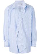 Vetements - 'vetements X Comme Des Garçons' Oversized Shirt - Men - Cotton - S, Blue, Cotton