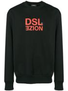 Diesel Front Logo Sweatshirt - Black