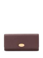 Mulberry Logo Plaque Long Wallet - Brown
