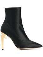 Giuseppe Zanotti Pointed Ankle Boots - Black