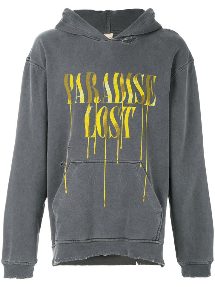 Alchemist Distressed Paradise Lost Sweatshirt - Grey