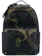 Valentino Valentino Garavani Camupanther Backpack - Black