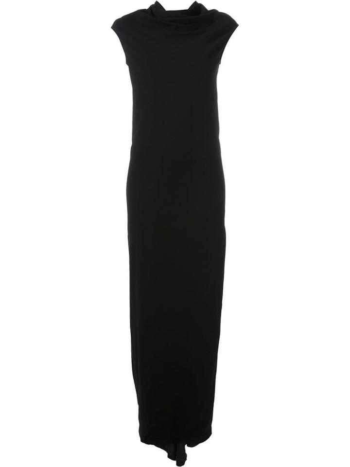 Rick Owens Drkshdw Sleeveless Bonnie Dress, Women's, Size: S, Black, Cotton