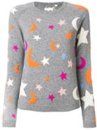 Chinti & Parker Cashmere Midnight Sky Sweater - Grey