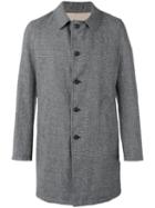Lardini Rvr - Single-breasted Coat - Men - Linen/flax/polyamide/wool - 54, Blue, Linen/flax/polyamide/wool