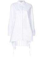 Dorothee Schumacher Asymmetric Hem Long Sleeve Shirt - White