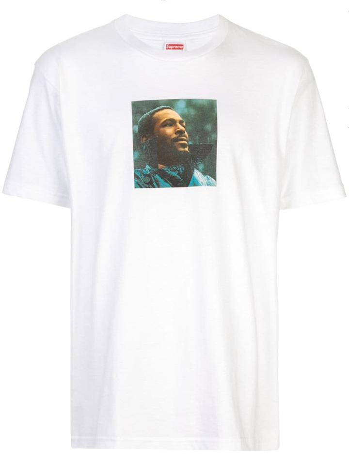 Supreme Marvin Gaye-print T-shirt - White