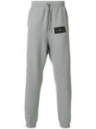 Golden Goose Deluxe Brand Logo Patch Track Trousers - Grey