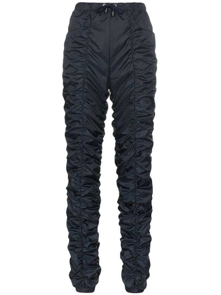 Fantabody Ruched Track Trousers - Blue