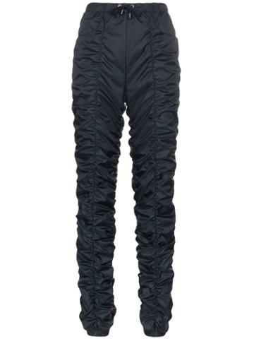Fantabody Ruched Track Trousers - Blue